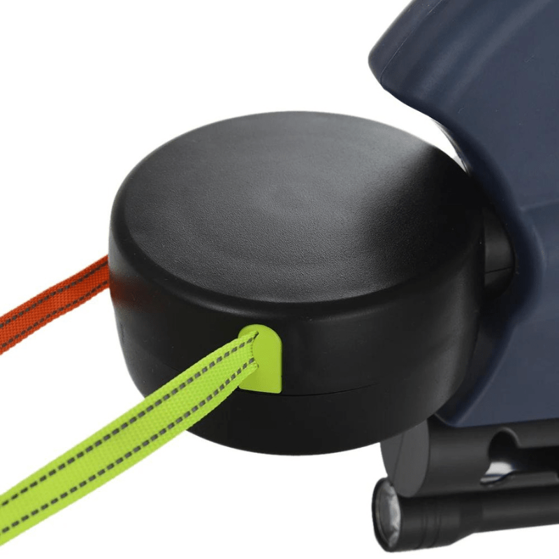 Leash Dúbailte Madra le Solas LED - Láidir suas le 30kg do Chaitheamh Sábháilte agus Faiseanta