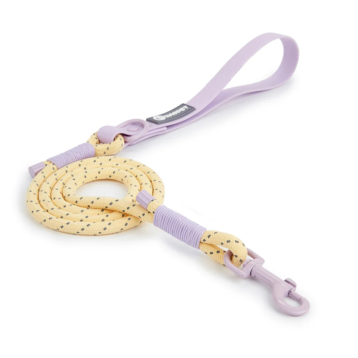 WebTrek Luxe Leash Madra Níolón Láimhe Fite do Chompord agus do Dhéantúsacht