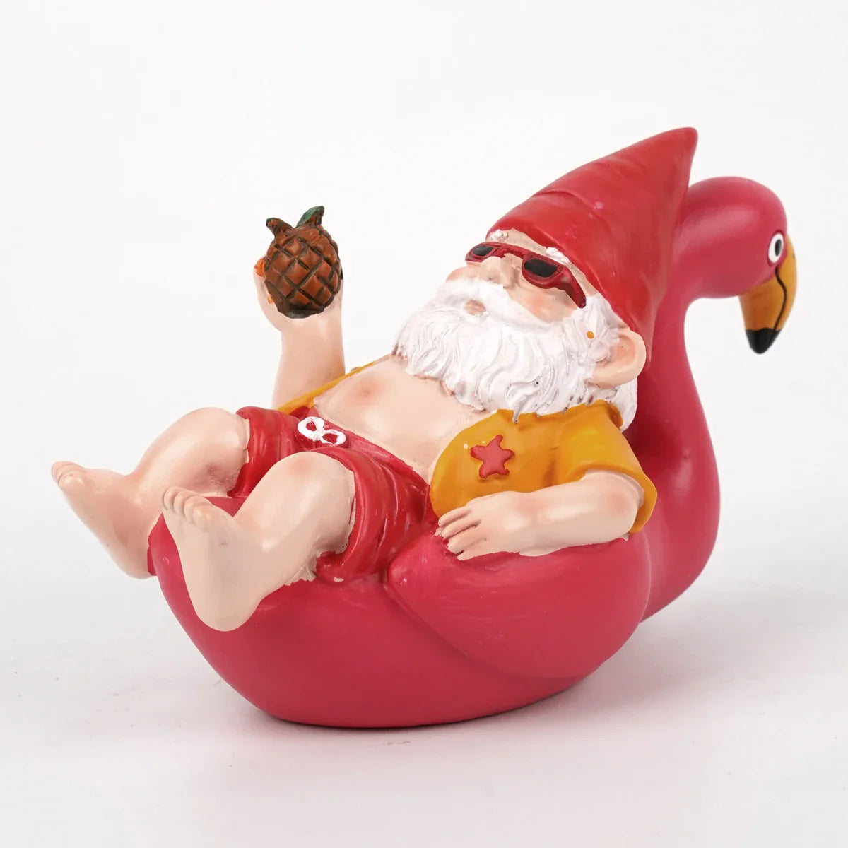 Phaedra - Dealbhán Gnome Mealltach le Pineapplach do Maisiú Gairdín Draíochta