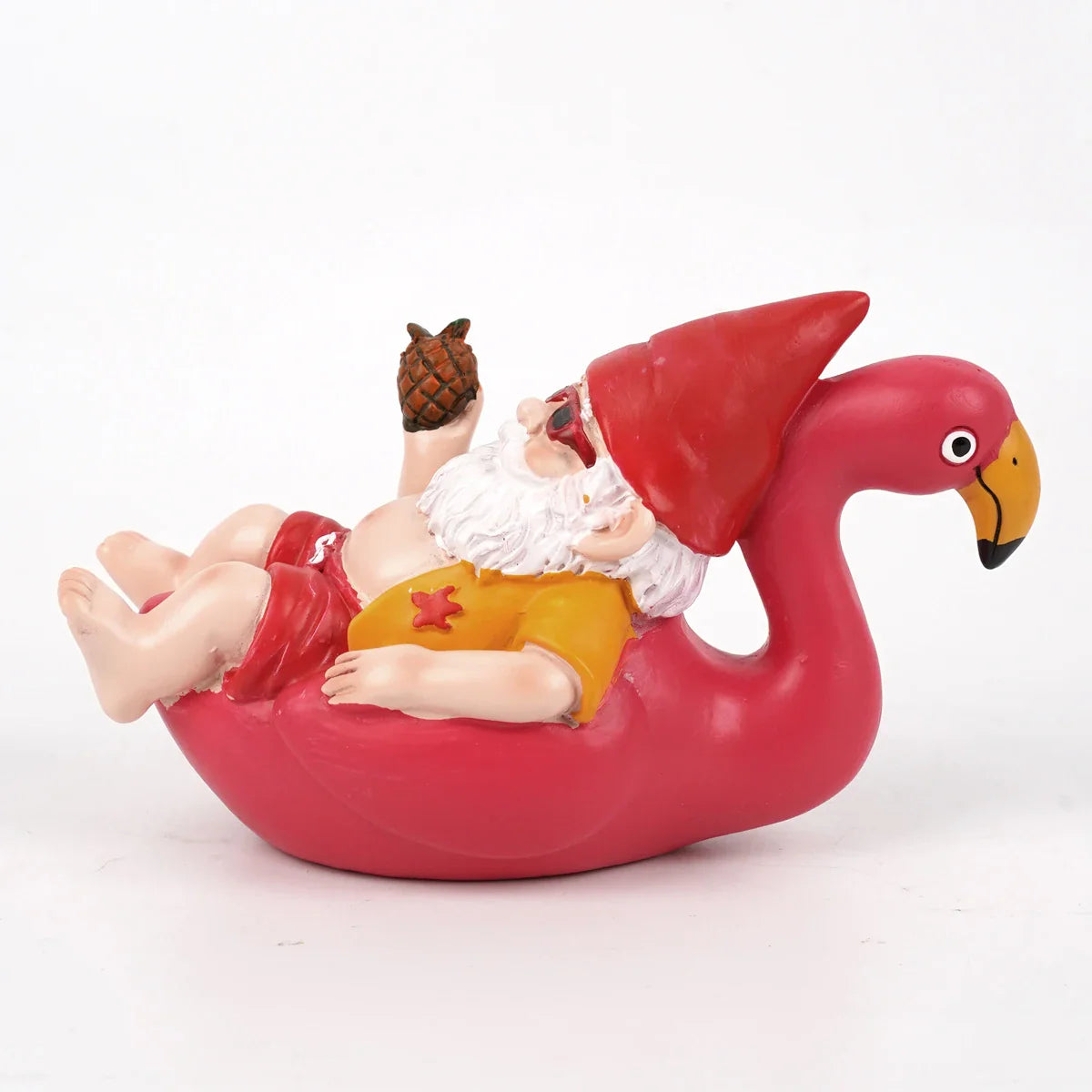 Phaedra - Dealbhán Gnome Mealltach le Pineapplach do Maisiú Gairdín Draíochta