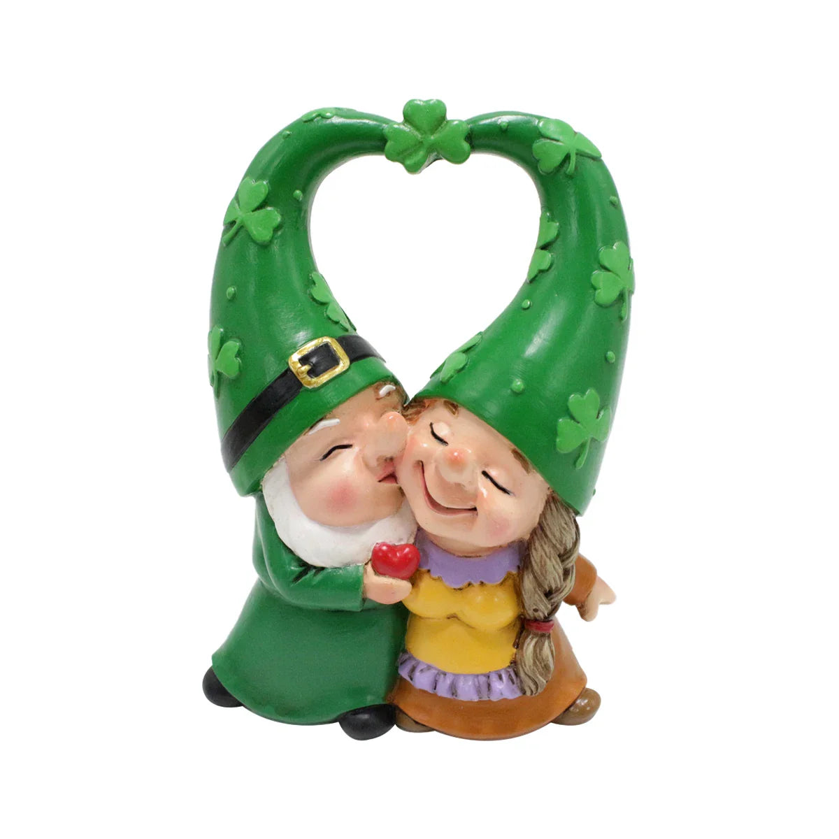Sabinae - Figurín Gnome Mealltach do Ghairdín agus Maisiú Cóisir - Réamhchóirithe le Resin Láimhe do Atmaisféar Draíochtúil