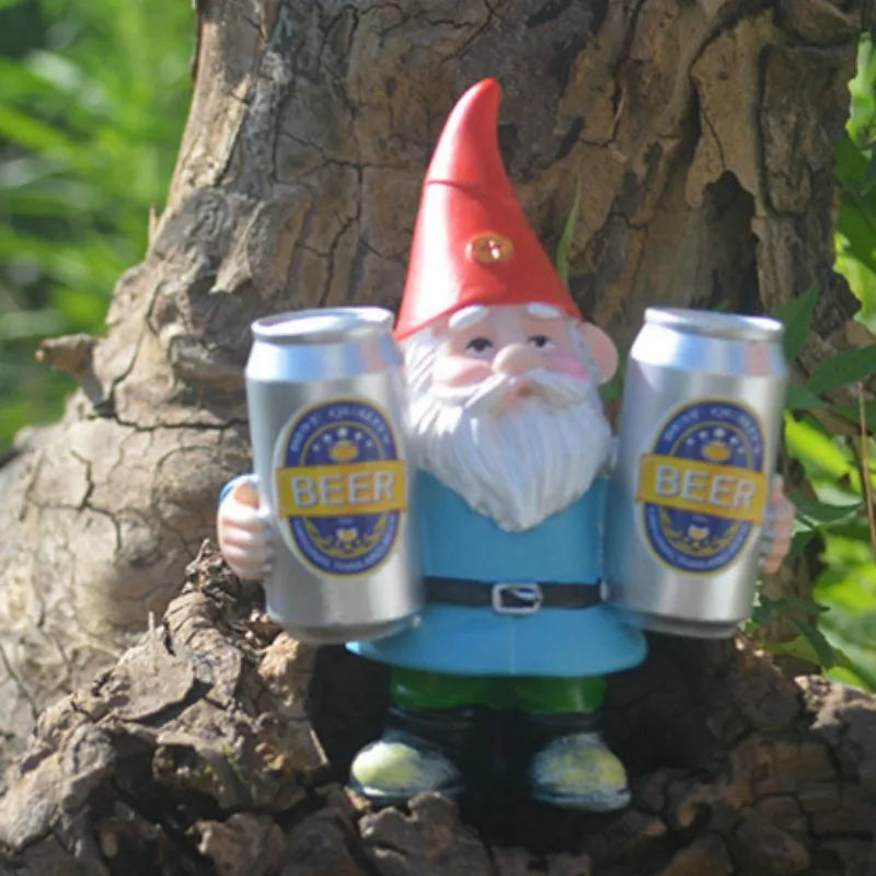 Clytie - Figurín Gnome Drámata Greannmhar le Beoir do Ghairdín agus Maisiú Baile