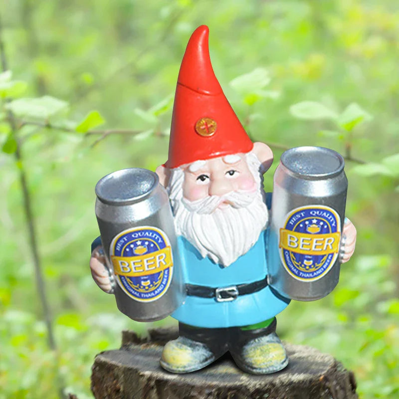Clytie - Figurín Gnome Drámata Greannmhar le Beoir do Ghairdín agus Maisiú Baile