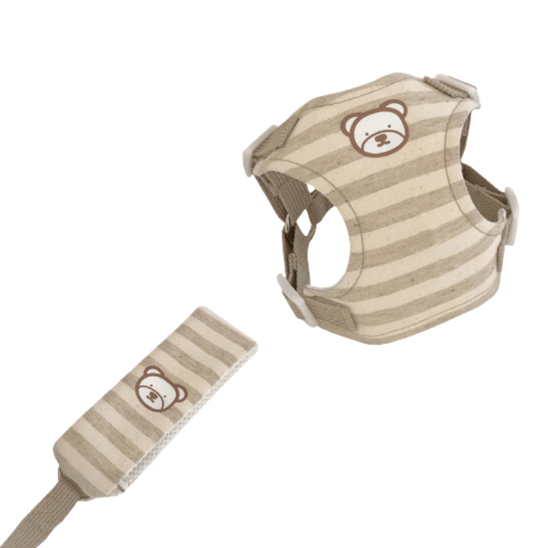 Harnas agus Leash Madra Óg Galánta agus Compordach