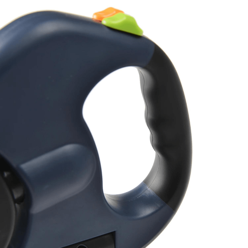 Leash Dúbailte Madra le Solas LED - Láidir suas le 30kg do Chaitheamh Sábháilte agus Faiseanta