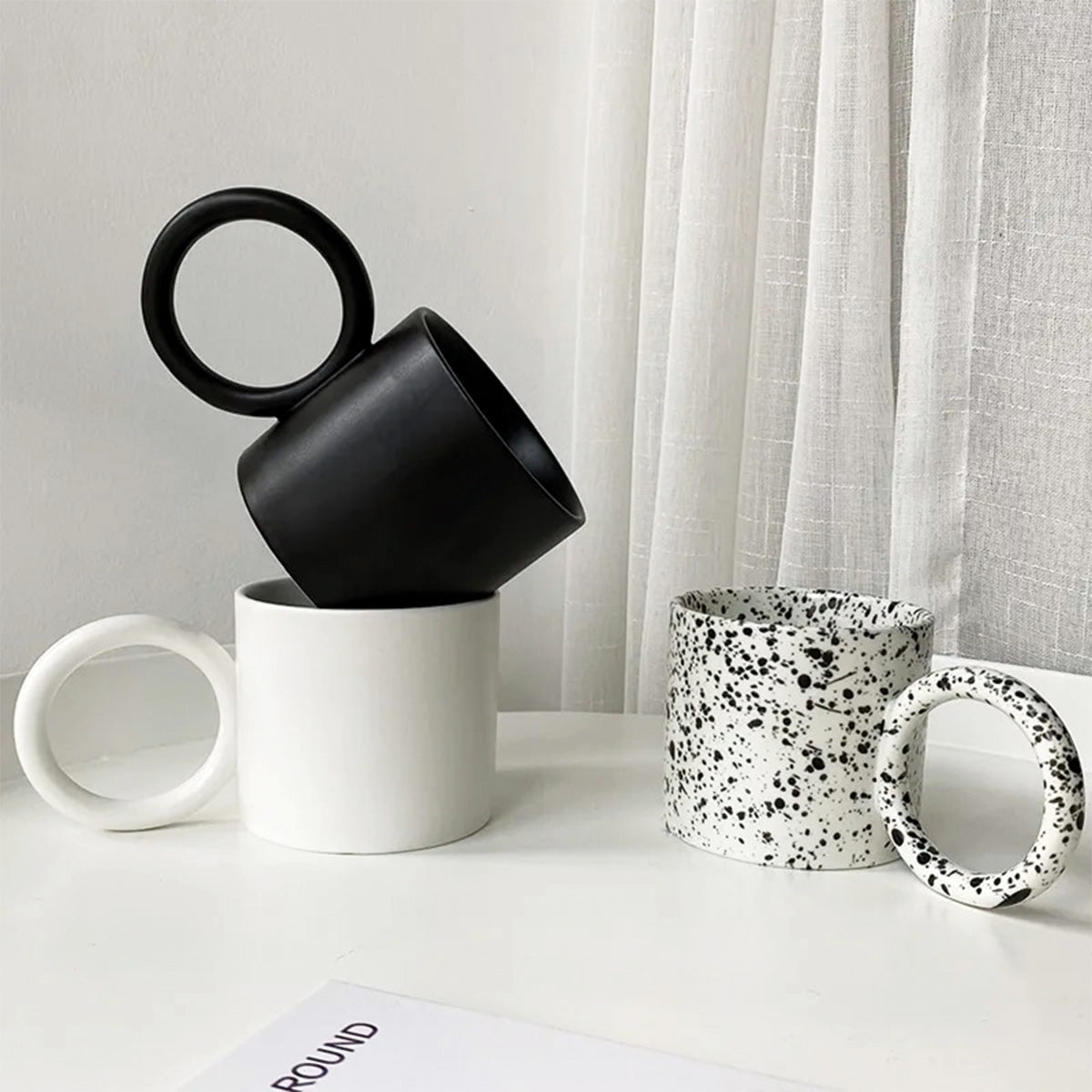 Grand Tasse Grip – Láimhseáil Breise Mór do Láimhseáil Miasa Compordach agus Éasca