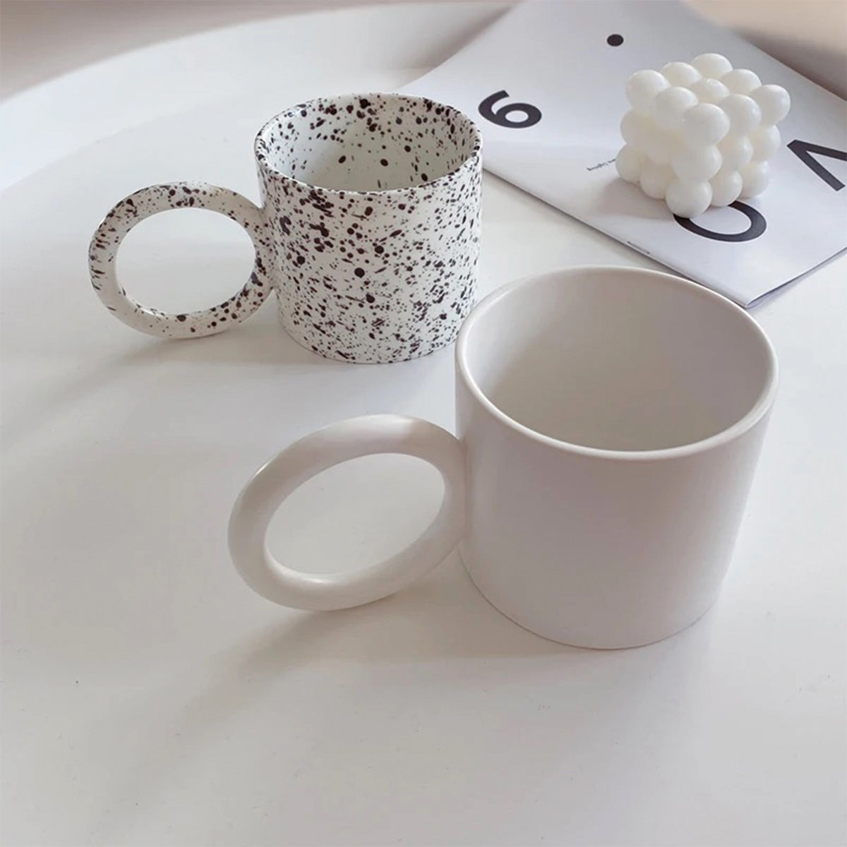 Grand Tasse Grip – Láimhseáil Breise Mór do Láimhseáil Miasa Compordach agus Éasca
