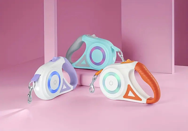 Sábháilteacht Madra Uile-Éifeachtach: Soilsiú LED agus Raon 5m do Shiúlóidí Oíche