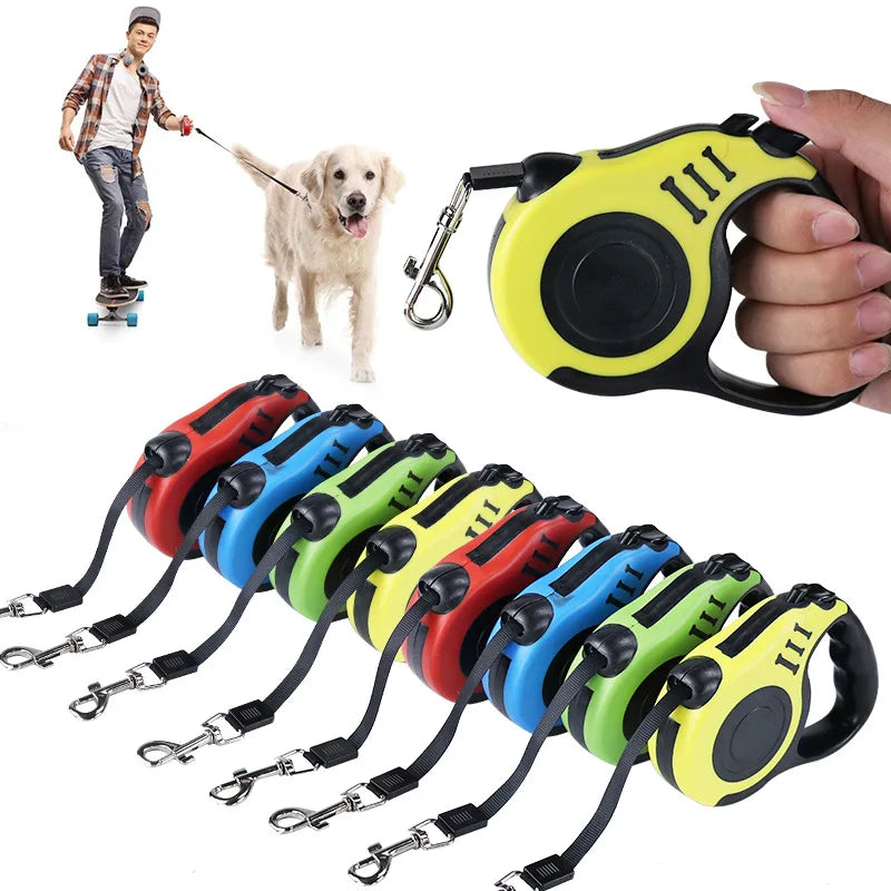 Leash Madra Uathoibríoch do Gach Méid – Compordach agus Sábháilte Ar an Dul