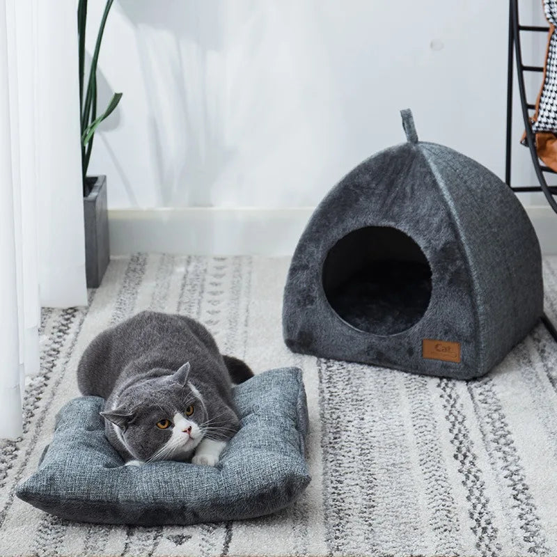 Teach Dúnta Cat Sóchánach don Teas, Compord, agus Sábháilteacht Uile-Íseal