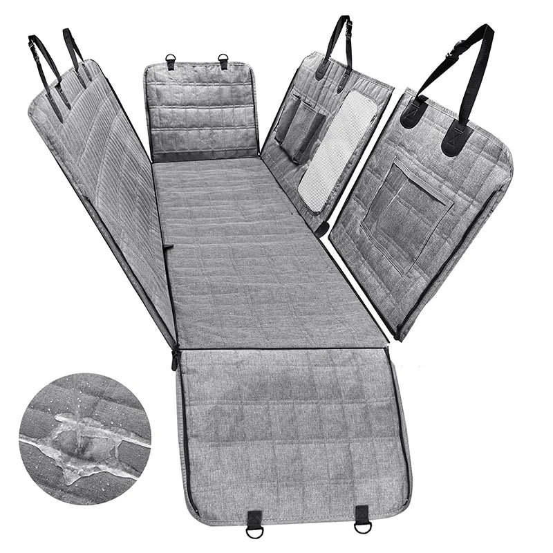 Clúdach Suíochán Madra Uiscedhíonach don Charr - Cosain do charr agus do mhadra go héasca