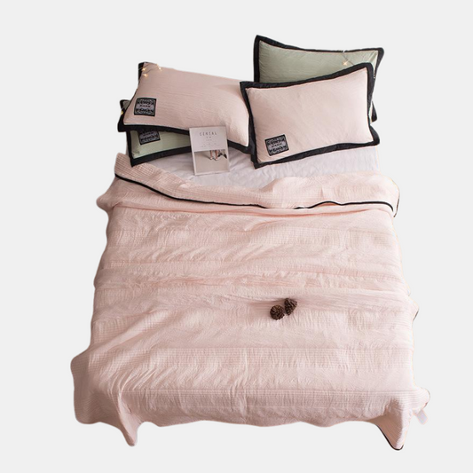 Fuar agus Compordach CoolBreeze Samhradh Duvet - Snáithín Cadáis Éadrom agus Bambú do Oícheanta Fuar Foirfe