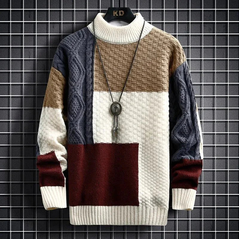 Florian - Stylish Modern Sweater with Practical Front Pocket and Sporty Look