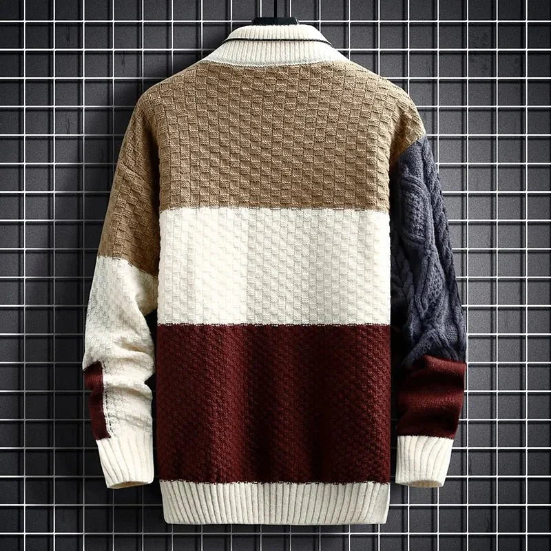 Florian - Stylish Modern Sweater with Practical Front Pocket and Sporty Look