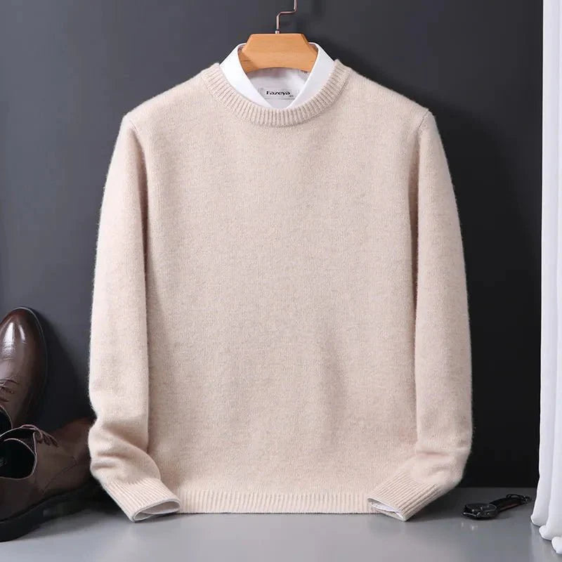 Lorenz – Comfortable Long-Sleeve Sweater with Loose Fit for a Confident Style